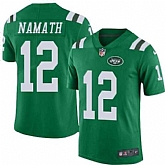 Youth Nike Jets 12 Joe Namath Green Color Rush Limited Jersey Dzhi,baseball caps,new era cap wholesale,wholesale hats